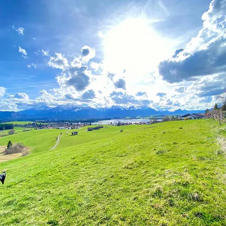 Apartment Butler Lovebirds I Kueche I Parken I Bergblick I Seenaehe Fussen